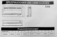 Elektrokamin Linz 128cm